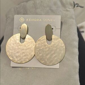 Kendra Scott Didi Gold Statement Earrings